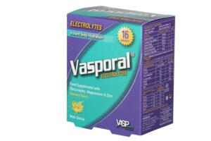 Vaspmedical Vasporal Electrolytes με Στέβια Μπανάνα 16 φακελίσκοι