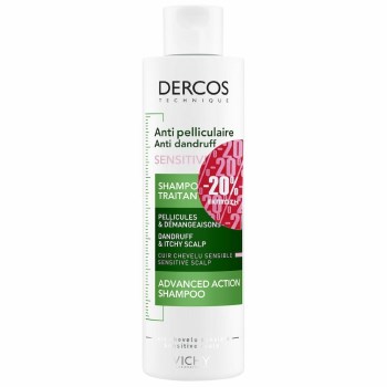 Vichy Dercos Promo Sensitive Shampoo Αντιπιτυριδικό Σαμπουάν 200ml με sticker -20%