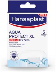 Hansaplast Aqua Protect XL Sterile Strips 6x7cm 5 Τεμάχια