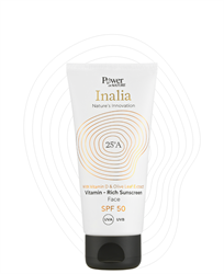 Power Health Inalia Vitamin Rich Sunscreen Cream Face SPF50 Αντηλιακή Κρέμα Προσώπου 50ml