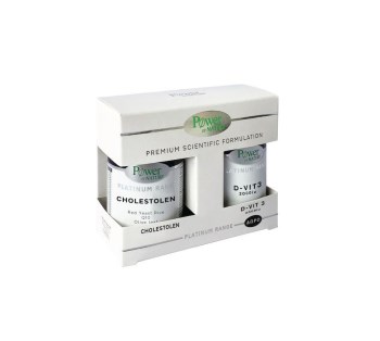 Power Health PROMO Platinum Range Cholestolen 40tabs + Δώρο Platinum Range D-vit3 2000iu 20tabs