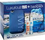 Promo Mykonos Sun Care Antioxidant Sunscreen Invisible Spray SPF30 200ml & Hydrating Antioxidant Mist 200ml & Mykonos Backpack