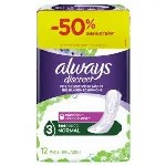 Always Discreet Σερβιέτες Normal 12τμχ -50%