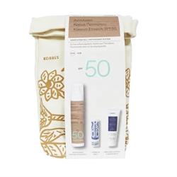 Korres Promo Red Grape Sunscreen Face Cream Spf50 50ml & Lip Balm Mint 4.5g & Greek Yoghurt Foaming Cream Cleanser 20ml
