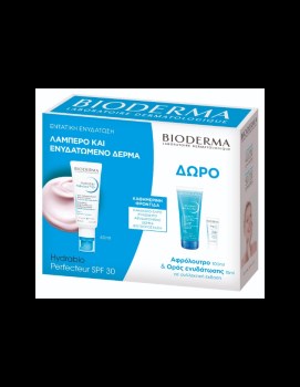 Bioderma Hydrabio Perfectuer SPF30 40ml & Δώρο Atoderm Gel Douche 100ml & Δώρο Hydrabio Serum 15ml