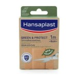 Hansaplast Green & Protect Αυτοκόλλητο Επίθεμα 100x6cm 1τμχ