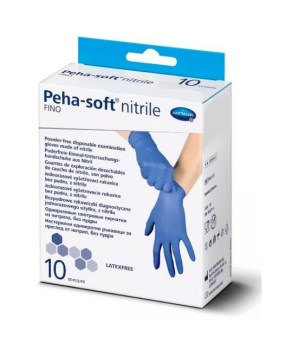 Hartmann Pehasoft Γάντια Νιτριλίου M (7-8) 10 τμχ