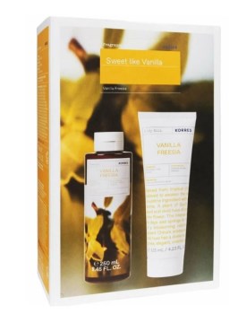 Korres Promo Sweet Like Vanilla Αφρόλουτρο 250ml & Γαλάκτωμα Σώματος 125ml