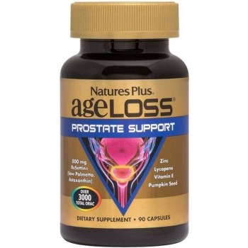 Natures Plus Ageloss Prostate Support Φόρμουλα Για Την Προστασία & Την Ισορροπημένη Παραγωγή Τεστοστερόνης 90 Κάψουλες