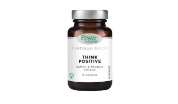 Power Health Power of Nature Platinum Range Think Positive - Φυσιολογική Ψυχολογική Λειτουργία (30caps)