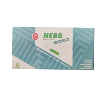 Vican Herb Micro Filter Ultra Thin 12τμχ