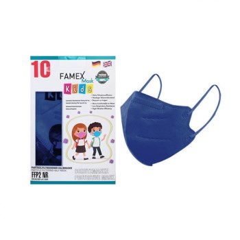 Famex Kids Mask FFP2 NR Navy 10τμχ |