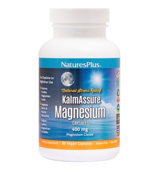 Nature's Plus Kalm Assure Magnesium 400mg Magnesium Citrate 90VCaps