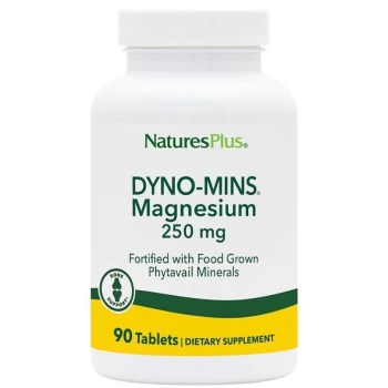 Natures Plus Dyno-Mins Magnesium 250mg Μαγνήσιο 90 Ταμπλέτες