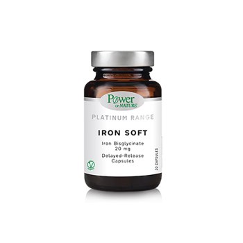 Power of Nature Platinum Range Iron Soft 20mg 30caps