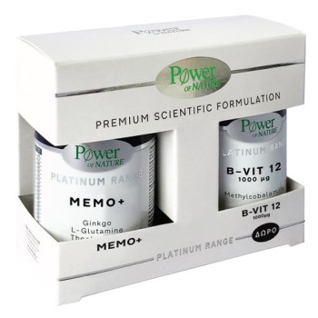 Power of Nature PROMO Platinum Range Memo+ 30caps & Δώρο B-Vit-12 1000μg 20tabs