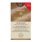 Apivita My Color Elixir Μόνιμη Βαφή Μαλλιών No 10.0 Κατάξανθο 50ml+75ml Με Sticker -20% Έκπτωση