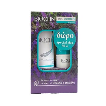 Bioclin Promo Deo Control Αποσμητικό Spray 150ml + 50ml Δώρο