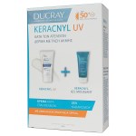 Ducray Keracnyl Πακέτο Προσφοράς Anti-Blemish Fluid Spf50+, 50ml & Δώρο Gel Moussant 40ml