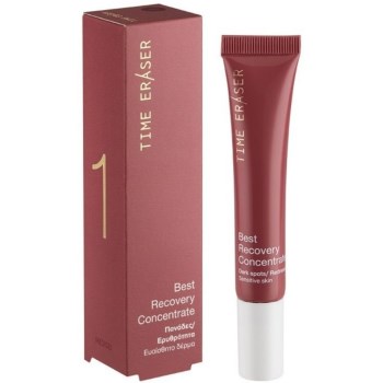 Medisei Time Eraser Best Recovery Serum Ορός Προσώπου Για Πανάδες & Ερυθρότητα Για Ευαίσθητες Επιδερμίδες 20ml