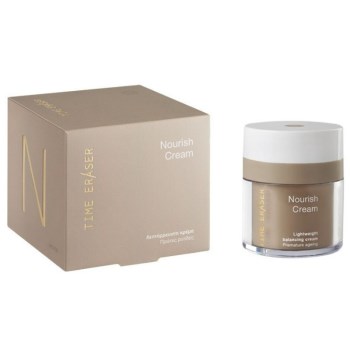 Medisei Time Eraser Nourish Cream Αντιρυτιδική Κρέμα Ελαφριάς Υφής Για Τις Πρώτες Ρυτίδες 50ml
