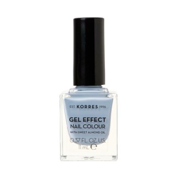 Korres Gel Effect Gloss Βερνίκι Νυχιών Μακράς Διαρκείας 38 Salt Water 11ml