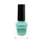 Korres Gel Effect Gloss Βερνίκι Νυχιών Μακράς Διαρκείας 98 Aquatic Turquoise 11ml