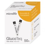 Microlife GlocoTeq BGS 200 Ταινίες Μέτρησης Γλυκόζης Αίματος 50τμχ