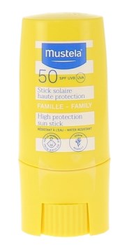 MUSTELA High Protection Sun Stick SPF50 Αντηλιακό Στικ Υψηλής Προστασίας 9ml