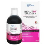 MyElements Beautin Collagen Πόσιμο Κολλαγόνο με Υαλουρονικό Οξύ, Βιταμίνες & Μαγνήσιο & Γεύση Φράουλα Βανίλια, 500ml
