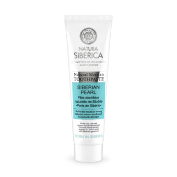 Natura Siberica Toothpast Siberian Pearl 100gr (Φυσική Οδοντόκρεμα Σιβηρίας Siberian Pearl με Λευκό Άργιλο)