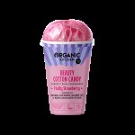 Organic Kitchen Fluffy Strawberry Shower Kit Σετ Απαλό Αφρόλουτρο & Λοσιόν σώματος με Σφουγγάρι, 100 ml/100 ml