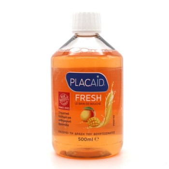 Plac Aid Fresh Στοματικό Διάλυμα Μάνγκο 500 ml