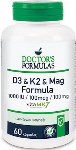 Doctor's Formulas D3 & K2 & Mag Formula 60 κάψουλες