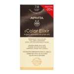 Apivita My Color Elixir Μόνιμη Βαφή Μαλλιών No 7.8 Ξανθό Περλέ 50ml Με Sticker -20% Έκπτωση