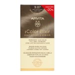 Apivita My Color Elixir Μόνιμη Βαφή Μαλλιών No 9.87 Ξανθό Πολύ Ανοιχτό Περλέ Μπεζ 50ml Με Sticker -20% Έκπτωση