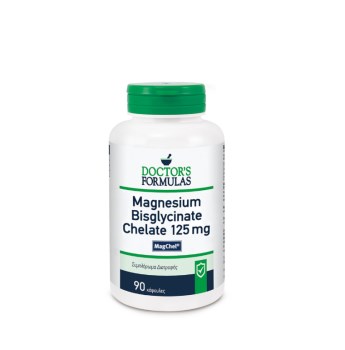 Doctor's Formulas Magnesium Bisglycinate Chelate 125mg 90 κάψουλες