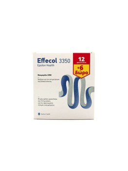 Epsilon Health Effecol 3350 12 φακελίσκοι & 6 Δώρο x 13.3gr 18 φακελίσκοι