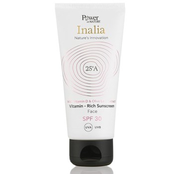 Power Health Inalia with Vitamin D & Olive Leaf Extract Rich Face Sunscreen SPF30 SPF30 50ml