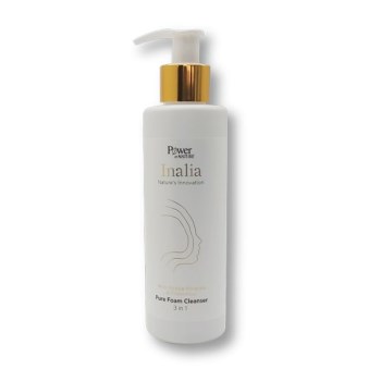 Power of Nature Inalia Pure Foam Cleanser 3in1 Κρεμώδης Αφρός Καθαρισμού Προσώπου για Όλους του Τύπους Δέρματος, 200ml
