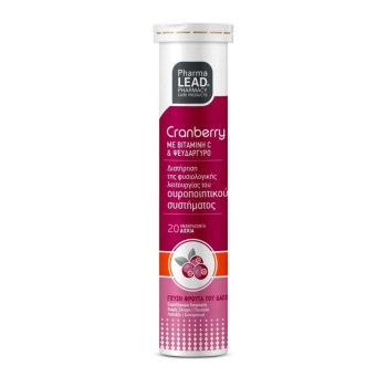 Pharmalead Cranberry 500mg με Βιταμίνη C & Ψευδάργυρο