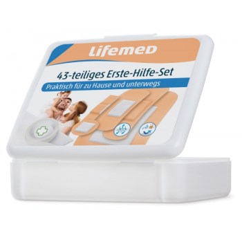 Lifemed first aid set 43 τεμάχια