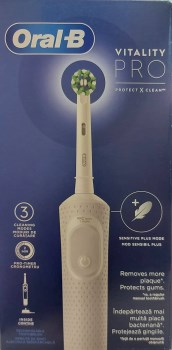 Oral-B Vitality Pro White  Ηλεκτρική Οδοντόβουρτσα 1τμχ.