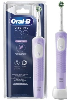 Oral-B Vitality Pro Lilac Mist Ηλεκτρική Οδοντόβουρτσα Μωβ 1τμχ
