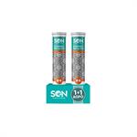 Science of Nature SON Vitamin C 1000mg Vivid 2 x 20 αναβράζοντα δισκία 1+1 ΔΩΡΟ