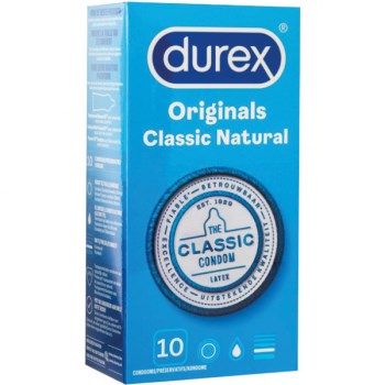 Durex Classic Προφυλακτικά 10 τμχ