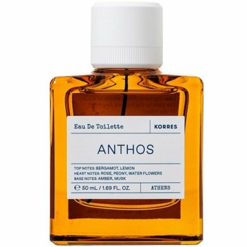 Korres Anthos Eau De Toilette 50ml Γυναικείο Άρωμα με Νότες Περγαμόντο & Λεμόνι