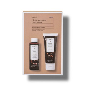 Korres Promo Pack -2022 Argan Oil Σετ Περιποίησης Μαλλιών με Σαμπουάν