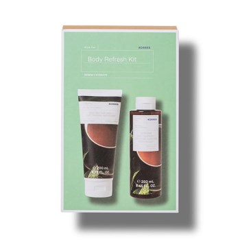 Korres PROMO PACK -2022- Πράσινο Τσάι Ενυδατικό Γαλάκτωμα Σώματος 200ml & Αφρόλουτρο 250ml