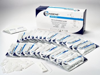 Clongene Lungene Covid-19 Rapid Test Διαγνωστικό Τεστ Ταχείας Ανίχνευσης Αντιγόνων με Δείγμα Σάλιου & Ρινικό 25τμχ